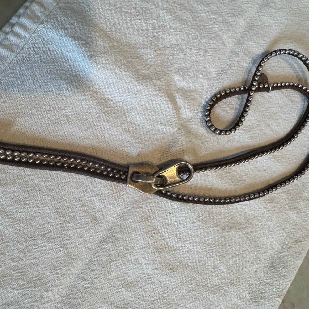 UNO de 50 Silver Textured Chain Necklace